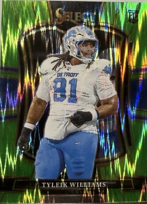 Tyleik Williams [Neon Green Prizm Shock] #169