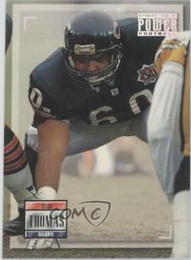 Stan Thomas #60 1993 Pro Set Power Football
