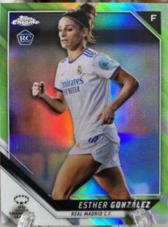 Esther Gonzalez #53 Soccer Cards 2021 Topps Chrome UEFA Women’s Champions League
