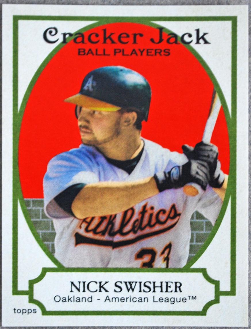 Nick Swisher #181 2005 Topps Cracker Jack Baseball