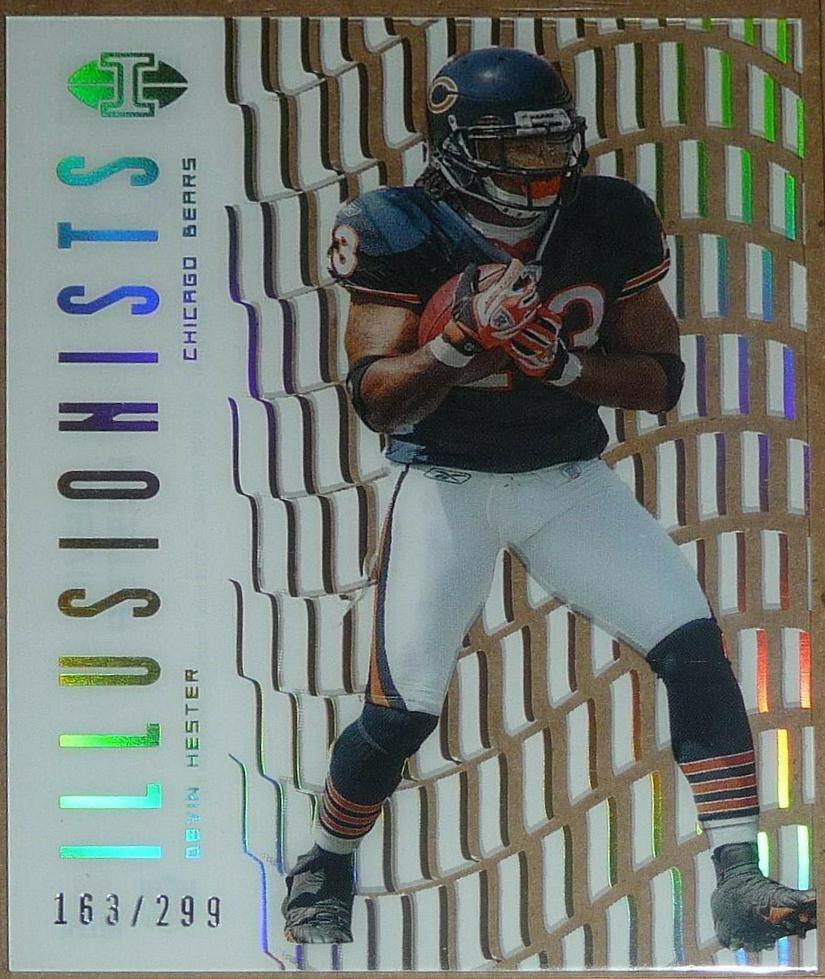Devin Hester Football Cards 2018 Panini Illusions Illusionists