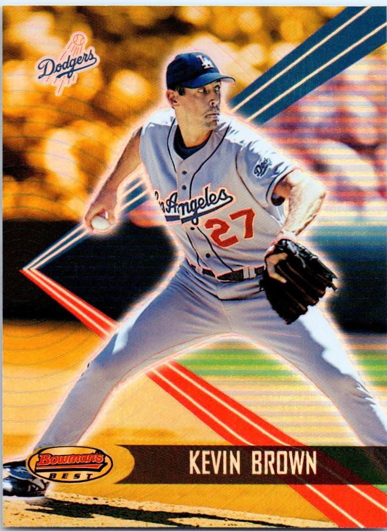 Kevin Brown #13 Baseball Cards 2001 Bowman's Best