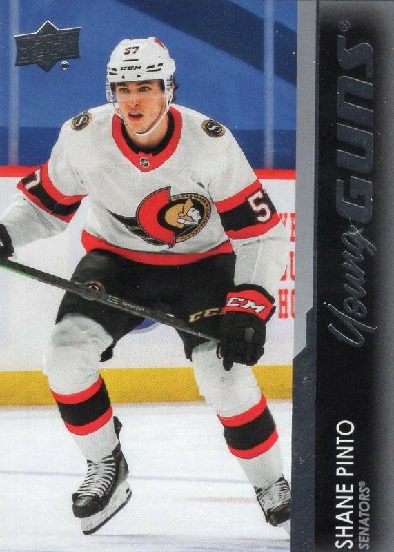 Shane Pinto #246 Hockey Cards 2021 Upper Deck