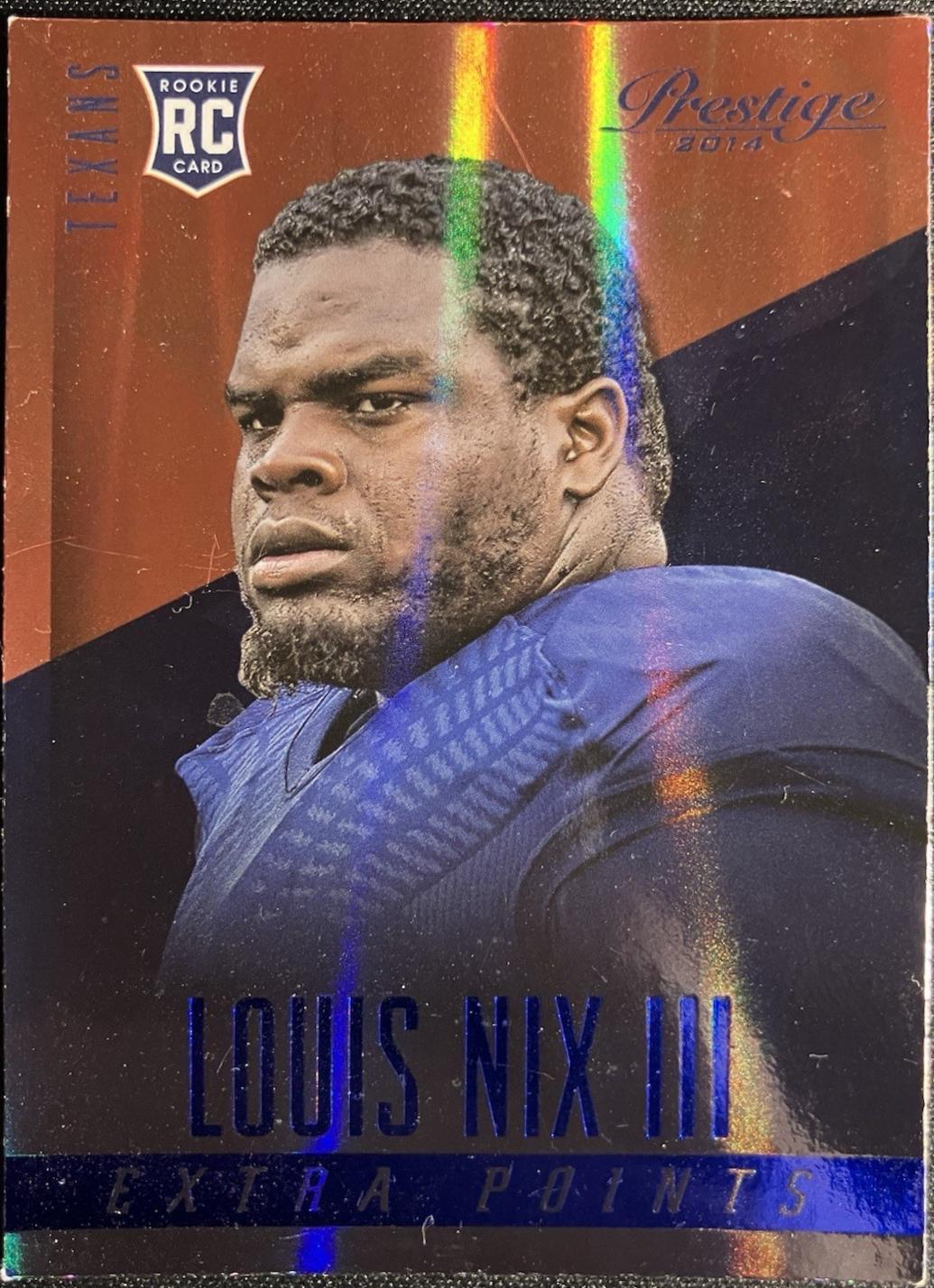 Louis Nix III [Extra Points Blue] #266