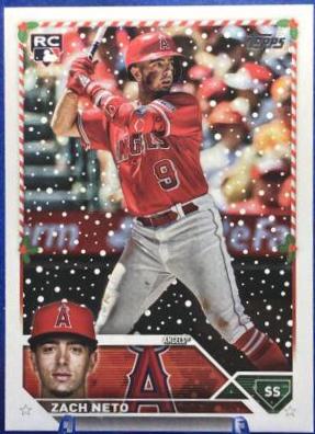 Zach Neto #H140 Baseball Cards 2023 Topps Holiday