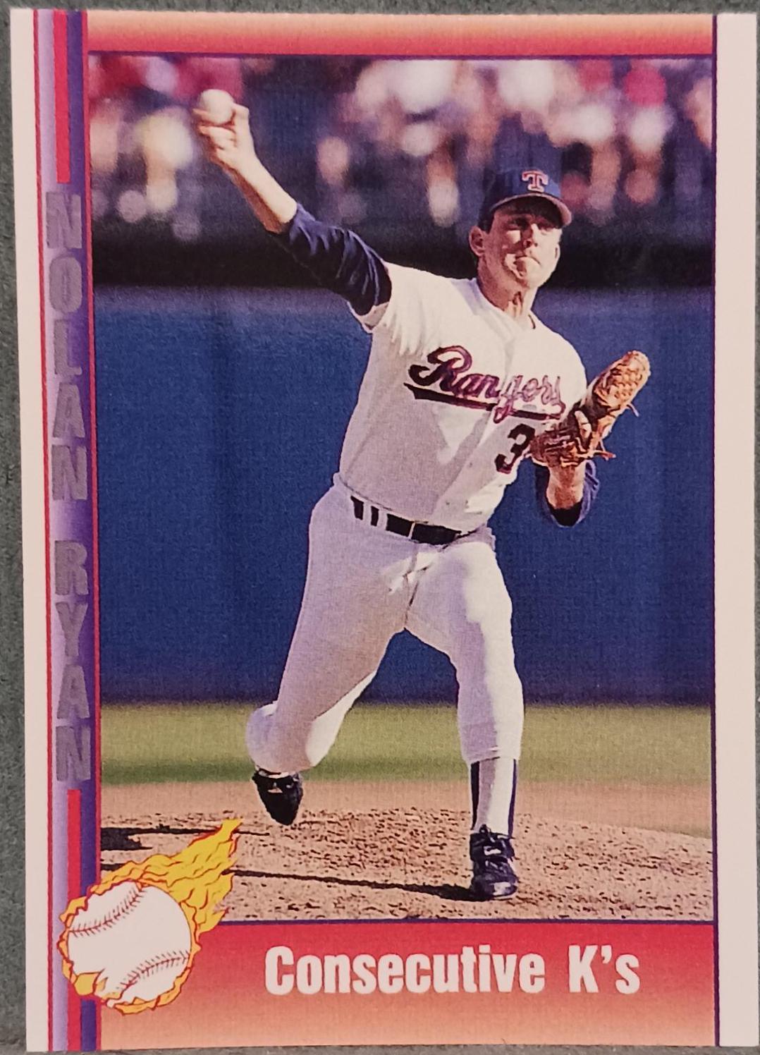 Nolan Ryan #191 Baseball Cards 1991 Pacific Nolan Ryan
