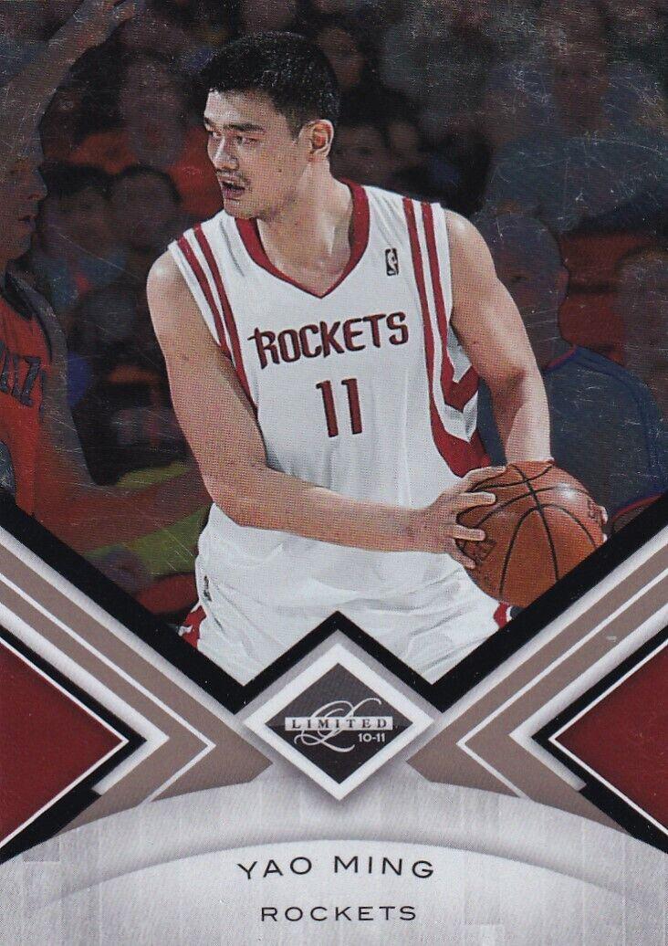Yao Ming #60 Basketball Cards 2010 Panini Limited