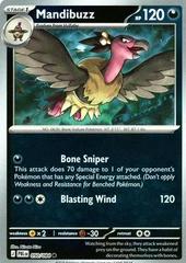 Mandibuzz [Reverse Holo] #50 Pokemon Pitch Black Prices