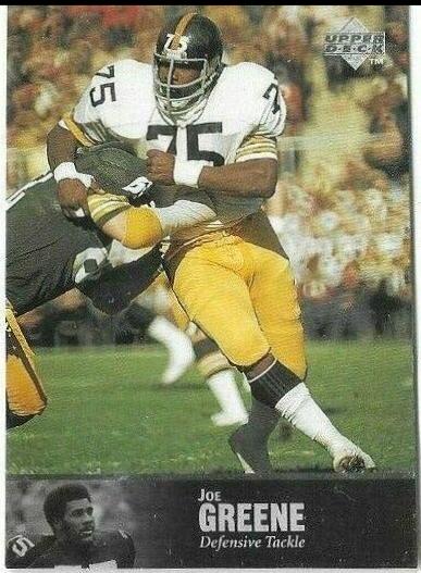Joe Greene #35 Football Cards 1997 Upper Deck Legends