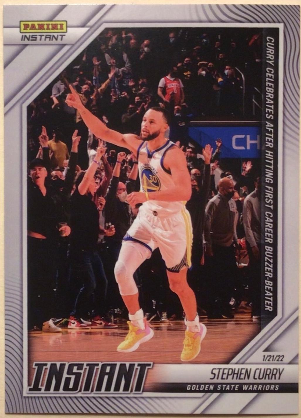 Stephen Curry #107 2021 Panini Instant NBA