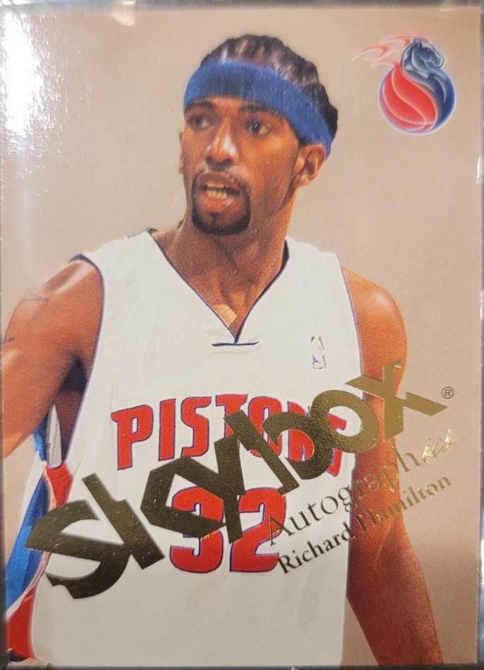 Richard Hamilton #4 2003-04 SkyBox Autographics Basketball