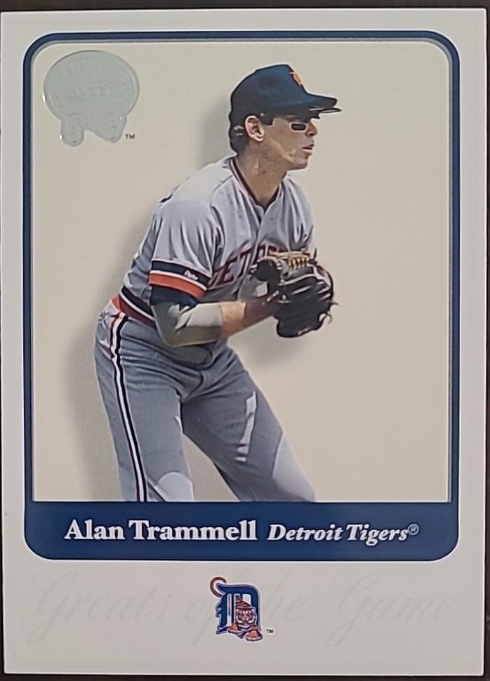 Alan Trammell #28 2001 Fleer Greats of the Game Baseball