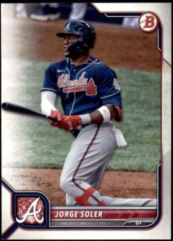 Jorge Soler #59 2022 Bowman Baseball