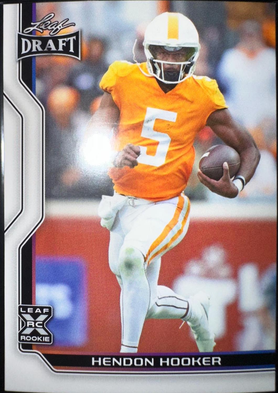 Hendon Hooker #B1-7 Football Cards 2023 Leaf Draft V1