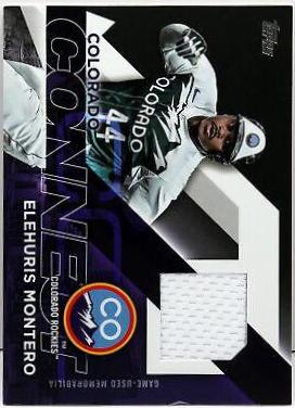 Elehuris Montero #CC-EM Baseball Cards 2024 Topps City Connect Swatch