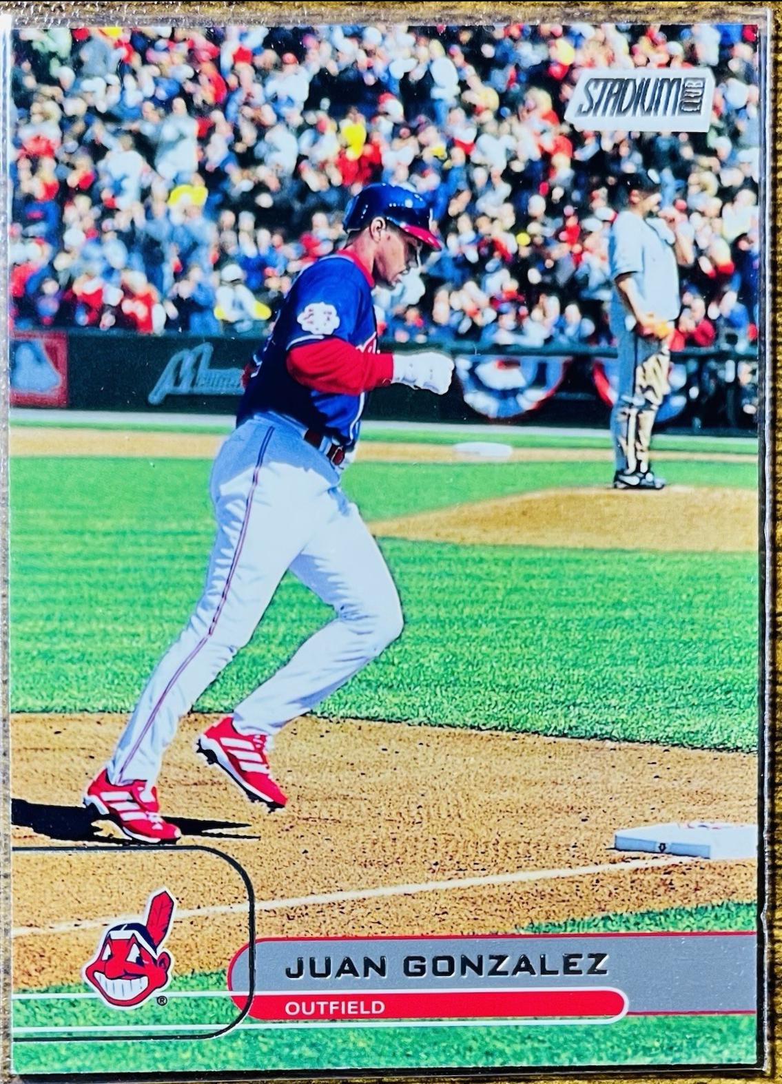 Juan Gonzalez #26 Baseball Cards 2002 Stadium Club