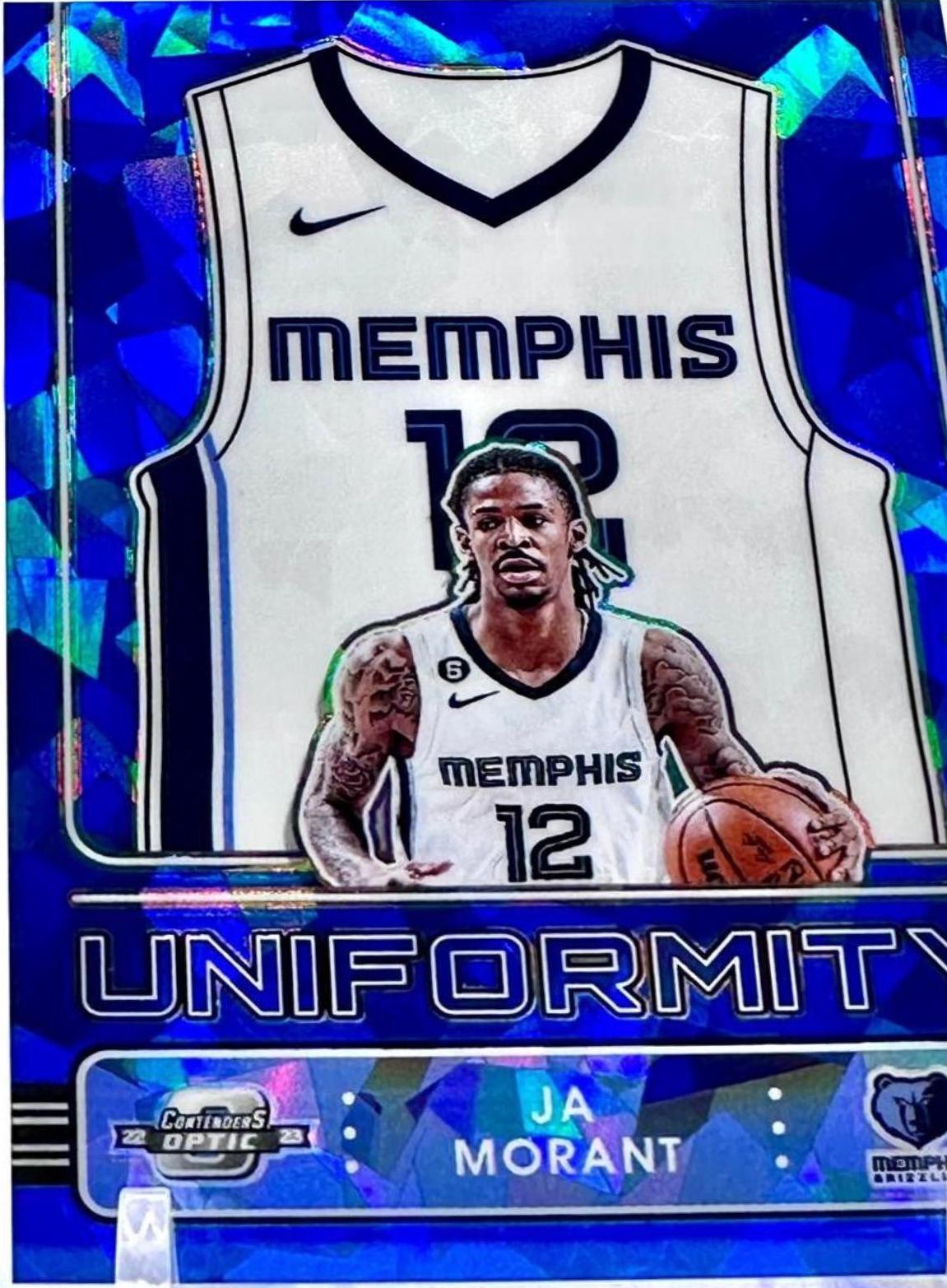 Ja Morant [Blue Cracked Ice] #10