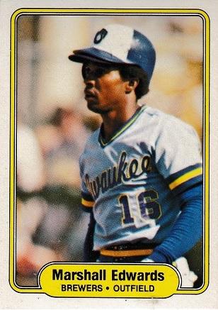 Marshall Edwards #140 Baseball Cards 1982 Fleer