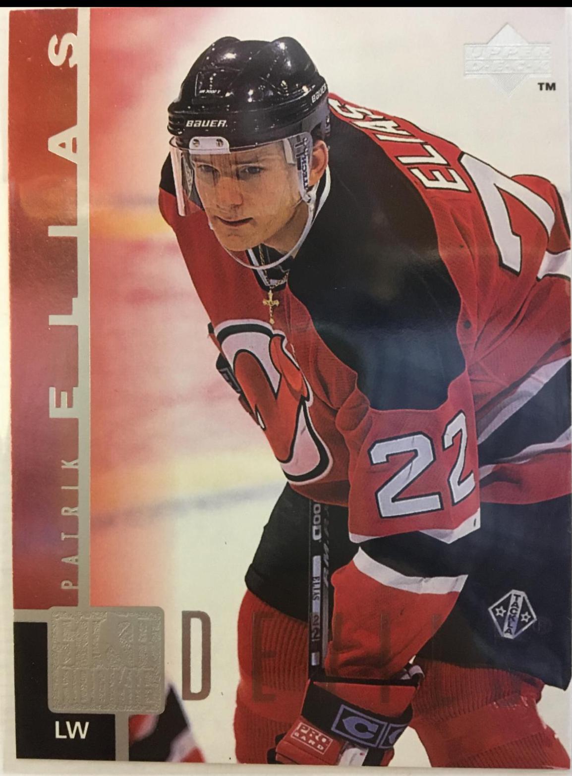 Patrick Elias #189 Hockey Cards 1997 Upper Deck