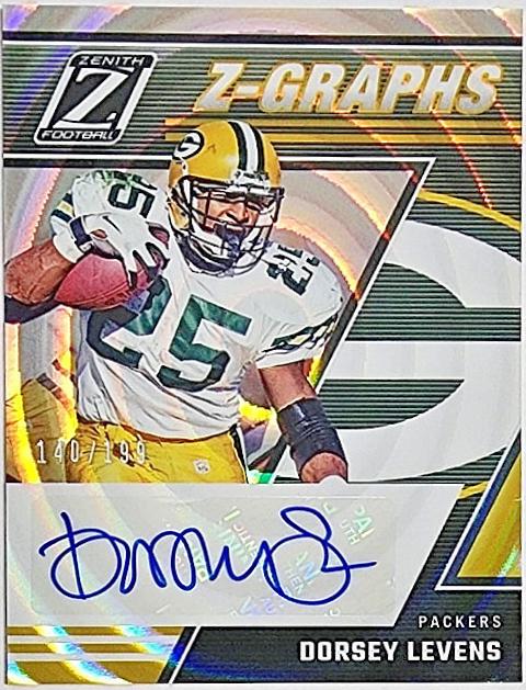 Dorsey Levens #ZG-DLS 2023 Panini Zenith Z Graphs Football