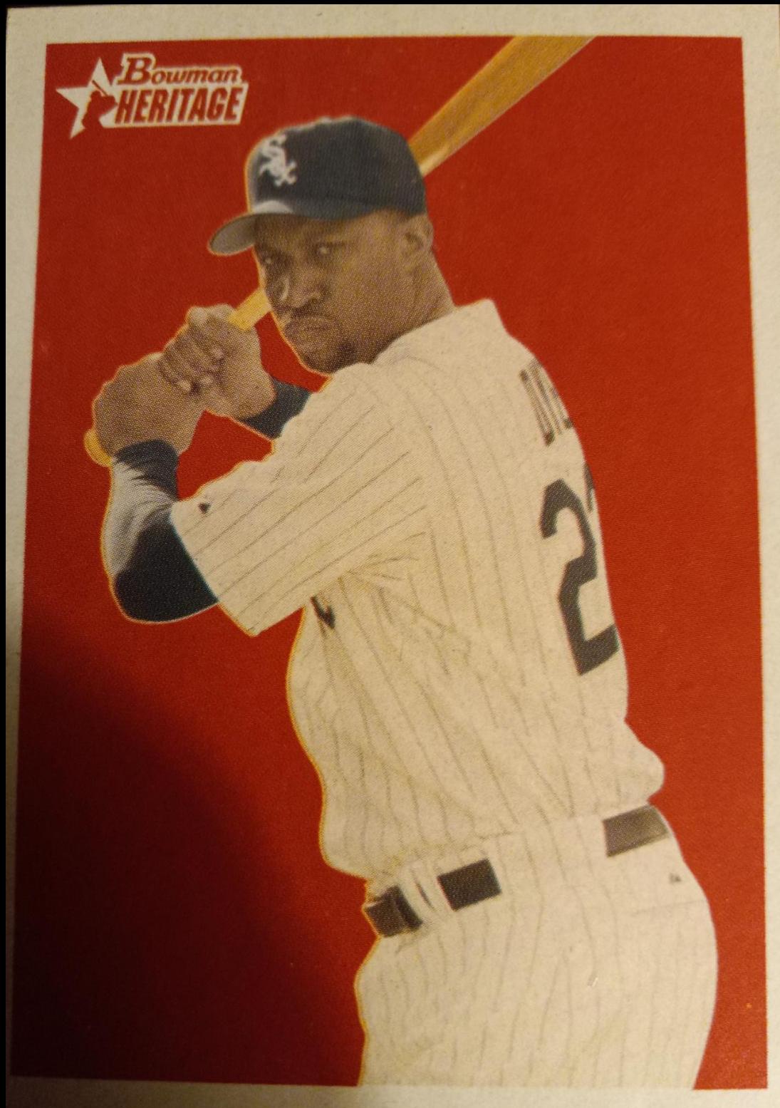 Jermaine Dye #12 Baseball Cards 2006 Bowman Heritage