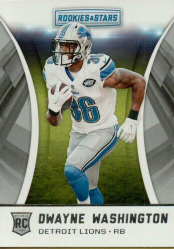 Dwayne Washington #209 Football Cards 2016 Panini Rookies & Stars