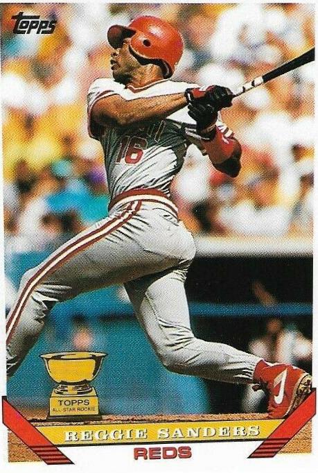 Reggie Sanders #83 Baseball Cards 1993 Topps