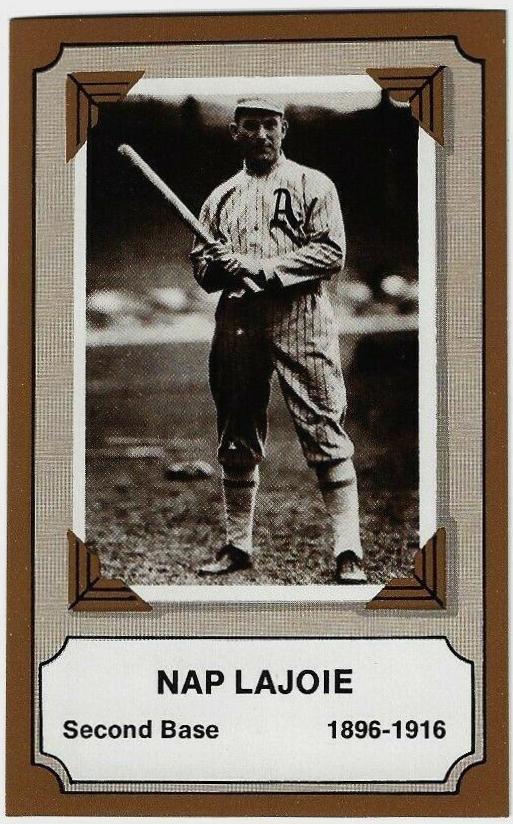 Nap Lajoie #18 Baseball Cards 1975 Fleer Pioneers of Baseball