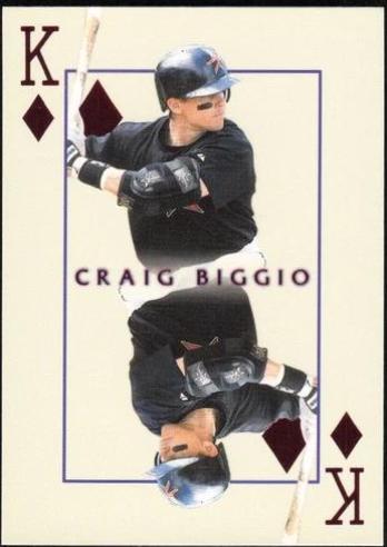 Craig Biggio #15 Baseball Cards 2000 Pacific Invincible Kings of the Diamond