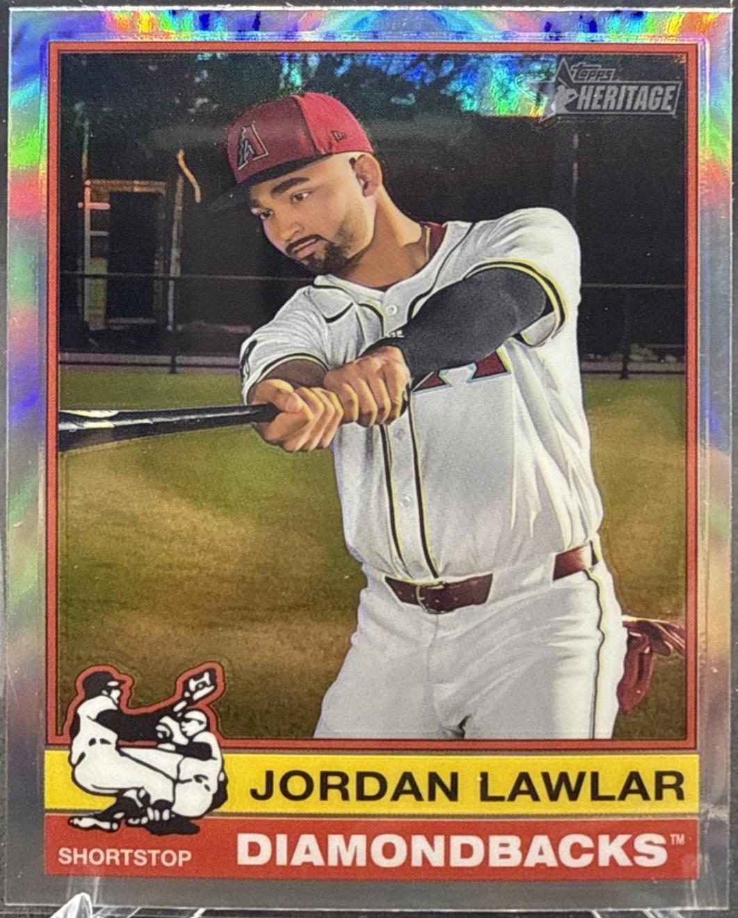 Jordan Lawlar [Refractor Chrome Variation] #26