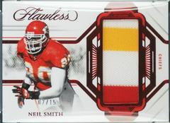 Neil Smith [Ruby] #15 Football Cards 2023 Panini Flawless Patch Prices