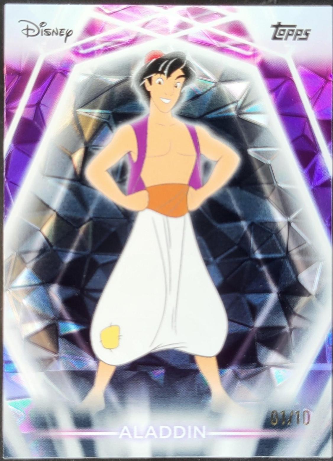 Aladdin [Black Diamante] #28 Prices | 2026 Topps Disney Neon