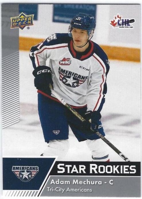 Adam Mechura #383 2022 Upper Deck Chl Hockey