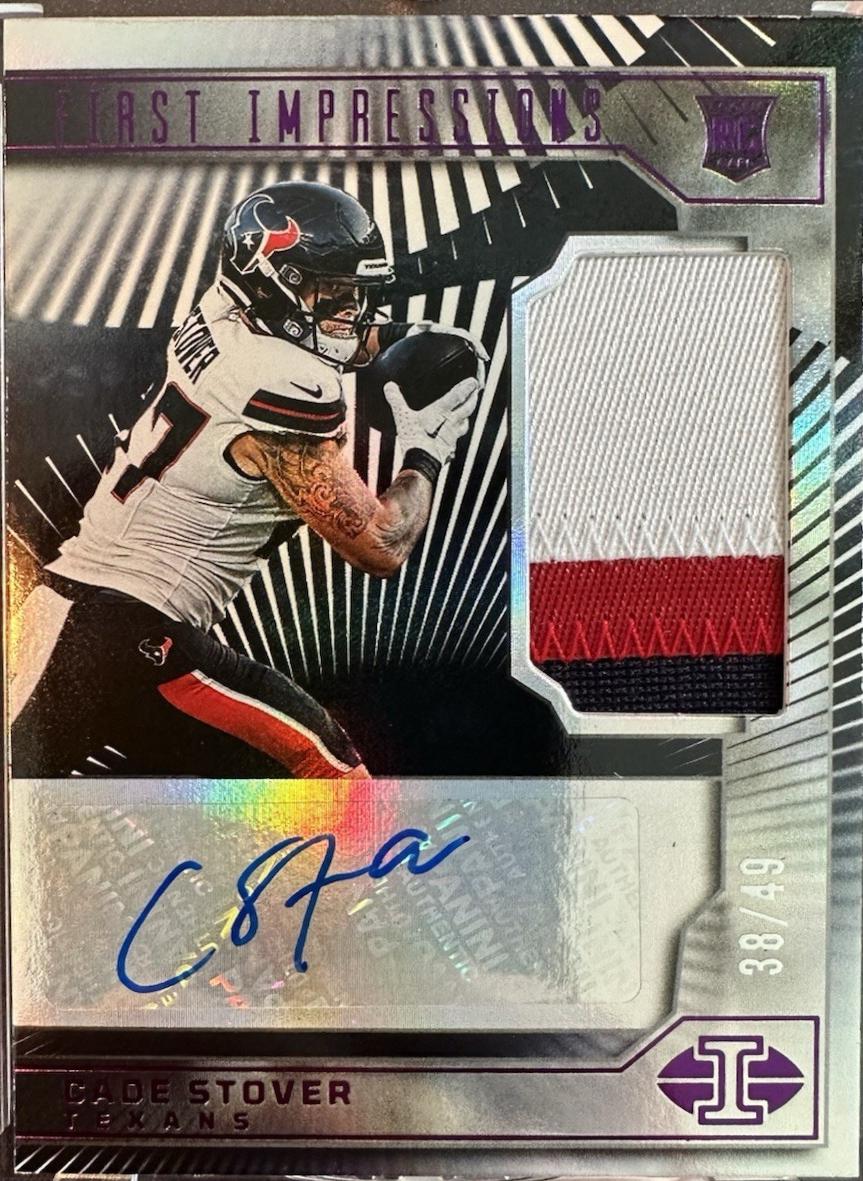 Cade Stover #138 2024 Panini Illusions Football