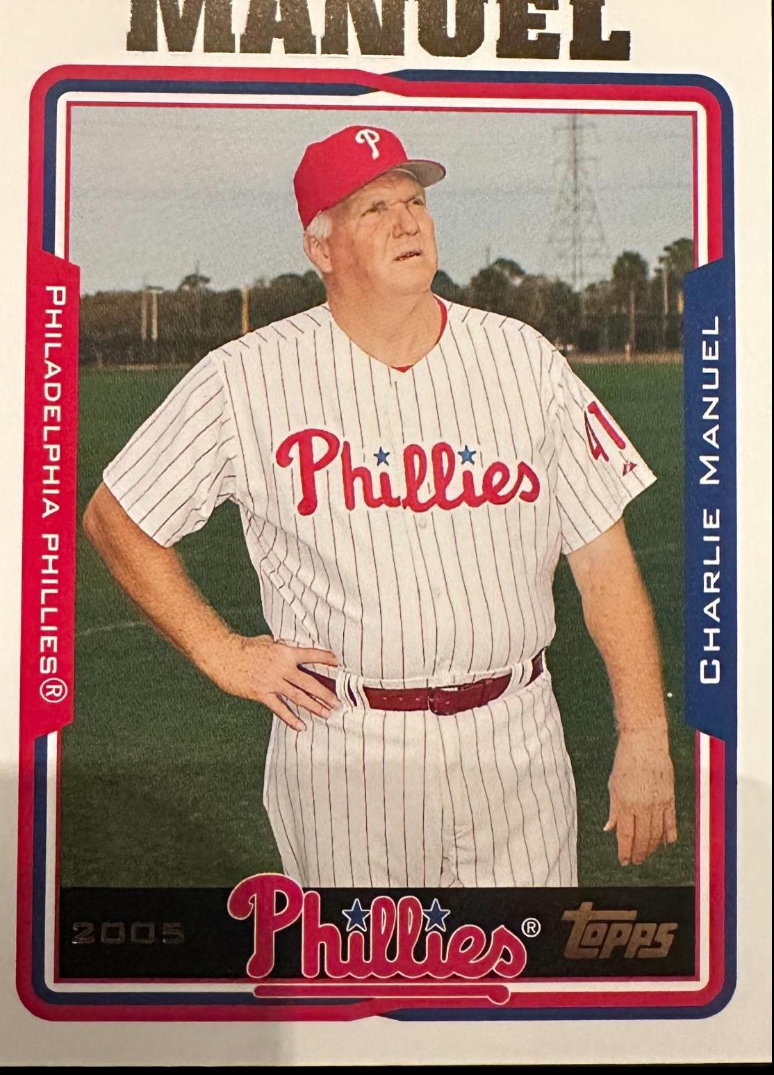 Charlie Manuel #UH87