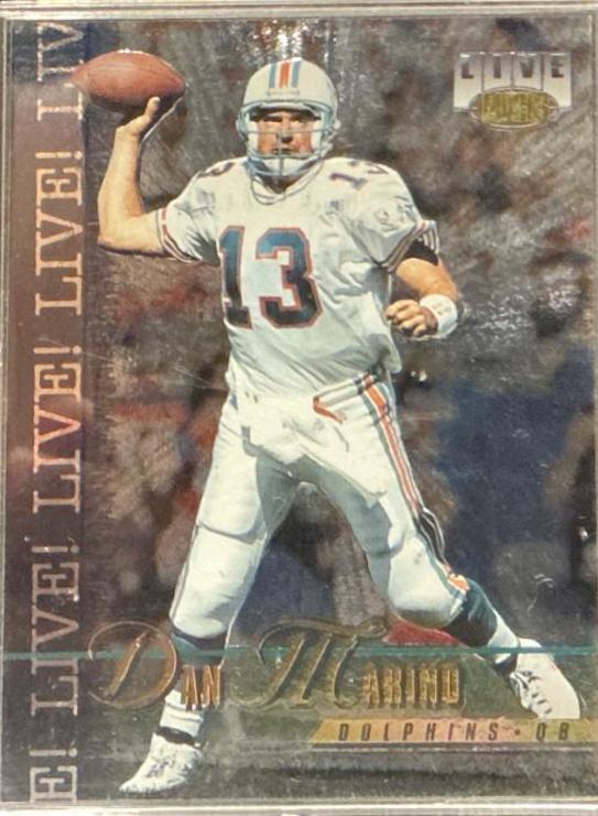 Dan Marino #4 1995 Classic Images Limited Live Football
