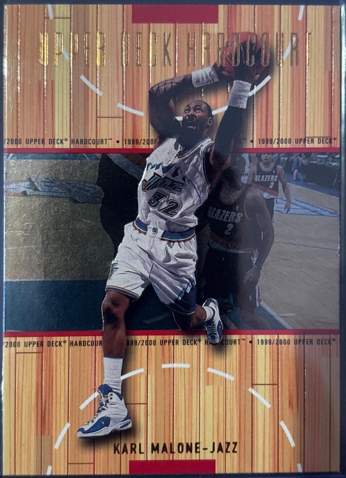 Karl Malone #55 Basketball Cards 1999 Upper Deck Hardcourt