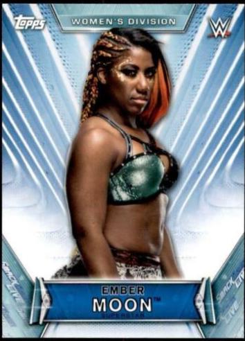 Ember Moon #5 Wrestling Cards 2019 Topps WWE Women's Division