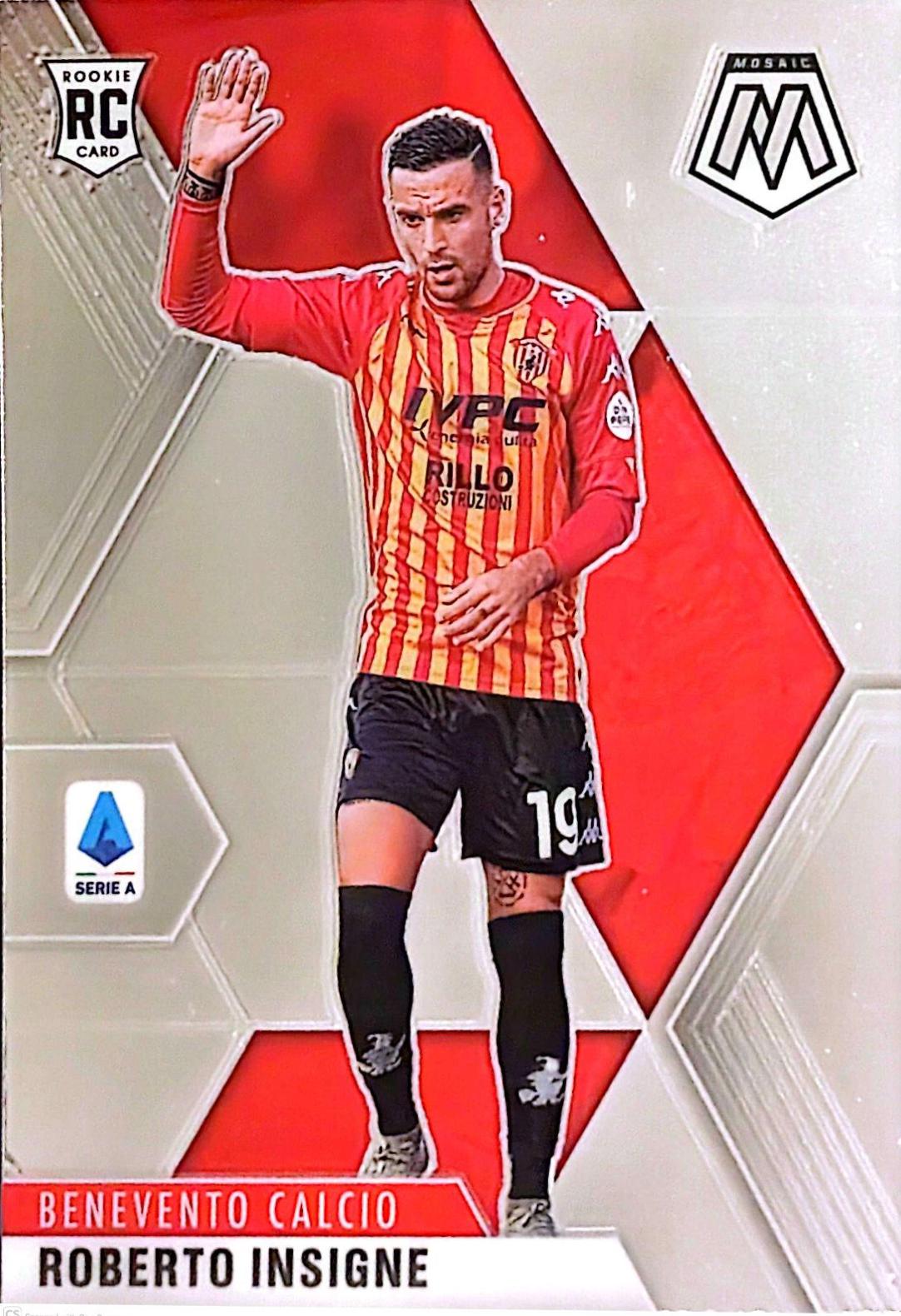 Roberto Insigne #25 2020 Panini Mosaic Serie A