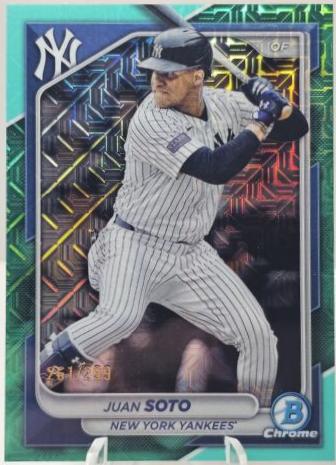 Juan Soto [Aqua Mojo Refractor] #89