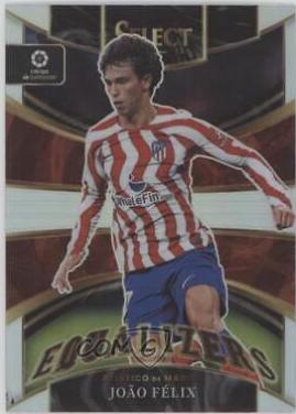 Joao Felix #4 Soccer Cards 2022 Panini Select La Liga Equalizers