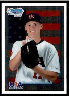 Carson Kelly #100 Baseball Cards 2010 Bowman Chrome Draft Picks & Prospects