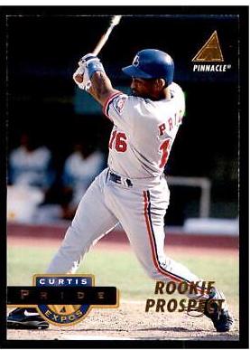 Curtis Pride #230 Baseball Cards 1994 Pinnacle