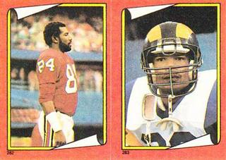 J.T. Smith / Charles White LL, VAR- Curtis Adams Back #282 / 283