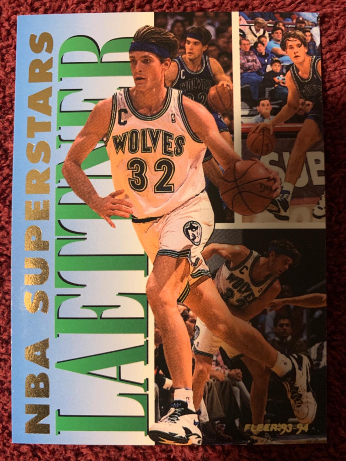 Christian Laettner #9 Basketball Cards 1993 Fleer NBA Superstars