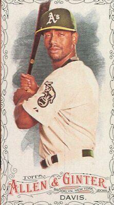 Khris Davis [Mini Black Border] #215