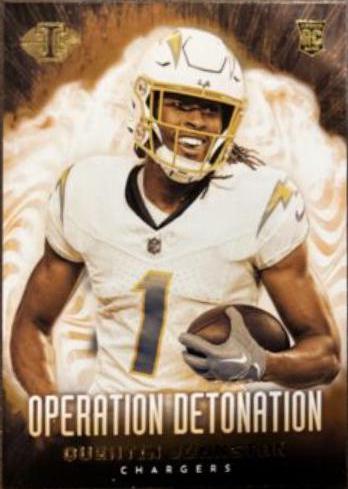 Quentin Johnston #23 Football Cards 2023 Panini Illusions Operation Detonation