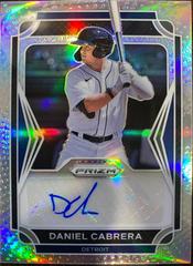 Daniel Cabrera #27 Baseball Cards 2021 Panini Prizm Draft Picks Autographs Prices