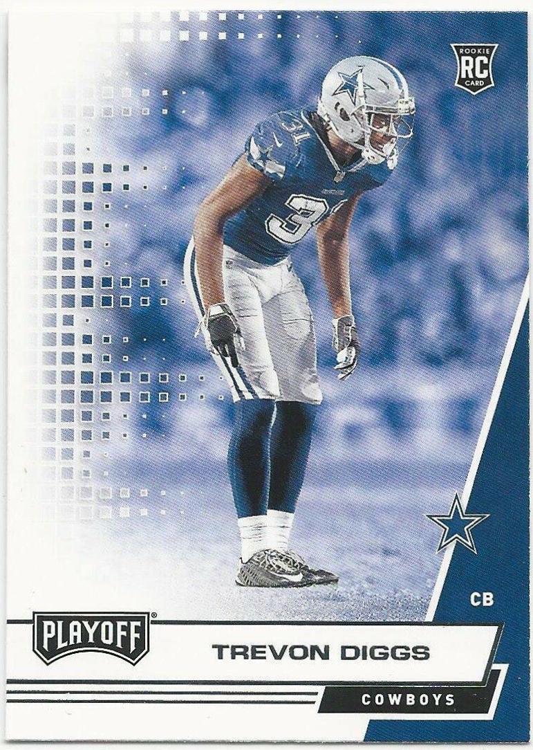 Trevon Diggs #287 2020 Panini Playoff Football