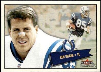 Ken Dilger #41 Football Cards 2001 Fleer